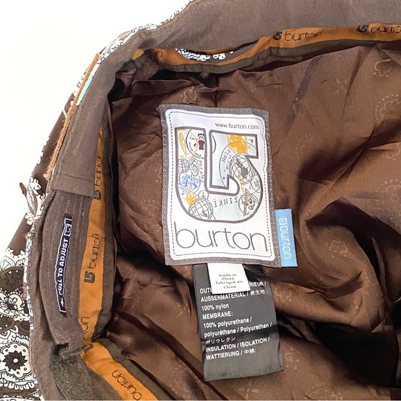 Burton Paisley Cargo Snowboard and Ski Pants Waterproof Size Small - Picture 5 of 12